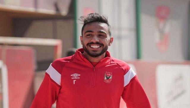 محمود كهربا لاعب النادى الاهلى