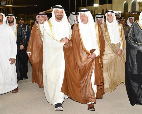 الشيخ محمد بن زايد يصل السعودية لحضور قمم مكة المكرمة