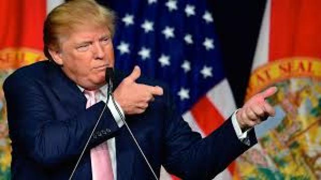 الرئيس الأمريكي دونالد ترامب