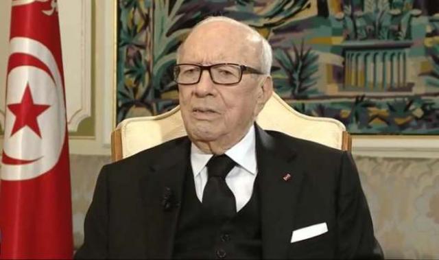 الرئيس التونسى قايد السبسى