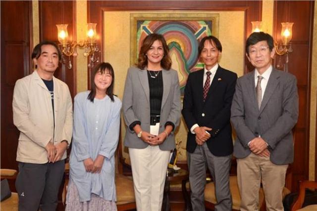 وزيرة الهجرة تستقبل وفدًا يابانيًا لبحث نتائج مؤتمر «مصر تستطيع بالتعليم»