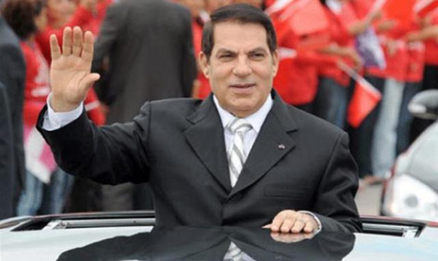 زين الدين بن على الرئيس التونسى الأسبق