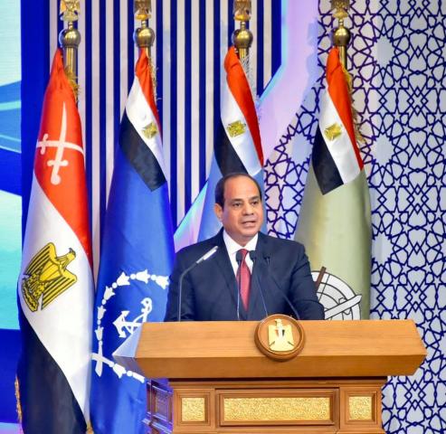  الرئيس عبد الفتاح السيسى-  فعاليات الندوة التثقيفية ال 31-القوات المسلحة