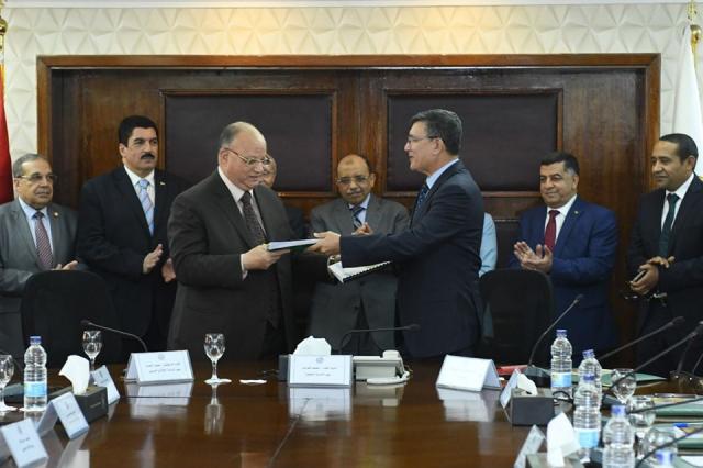 وزراء التنمية والانتاج الحربى والبيئة يشهدون مراسم توقيع بروتوكول تعاون بين محافظتى القاهرة والقليوبية