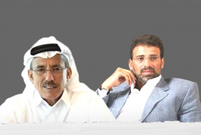 رجل الأعمال الإماراتي خلف الحبتور و خالد يوسف 
