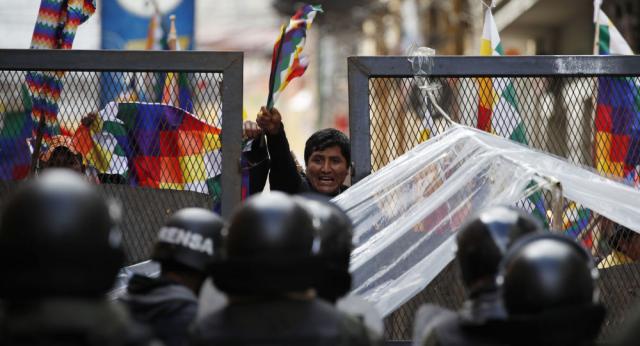 الاحتجاجات في بوليفيا  