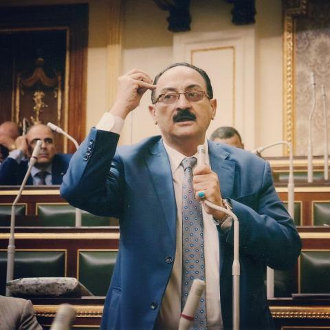 النائب هشام عبد الواحد رئيس لجنة النقل بمجلس النواب
