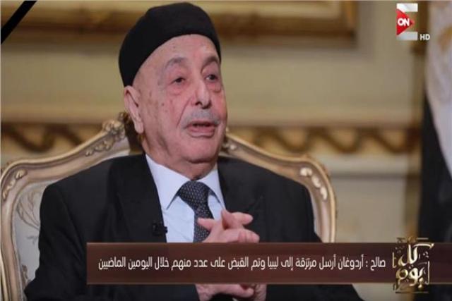 المستشار عقيلة صالح رئيس مجلس النواب الليبى
