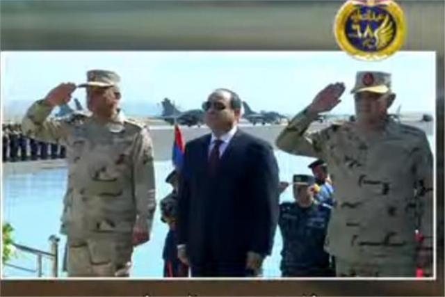 الرئيس السيسى يفتتح كبر قاعدة عسكرية بالشرق الاوسط-قاعدة برنس-