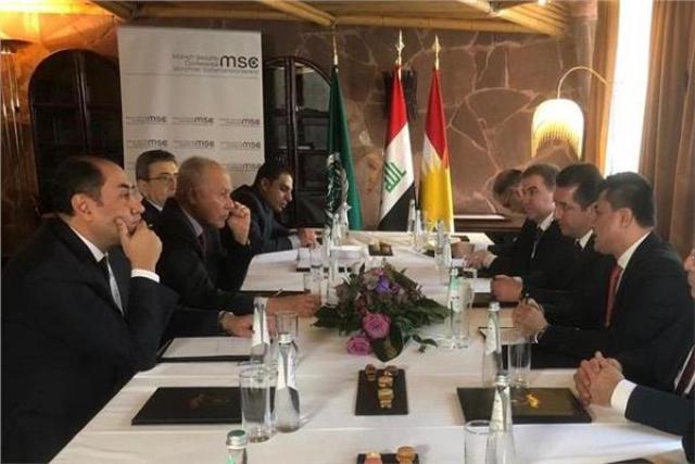 أبو الغيط يبحث مع رئيس وزراء إقليم كردستان العراق تطورات الأوضاع