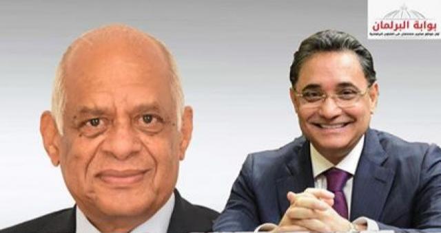 د.على عبد العال رئيس مجلس النواب والنائب عبد الرحيم على