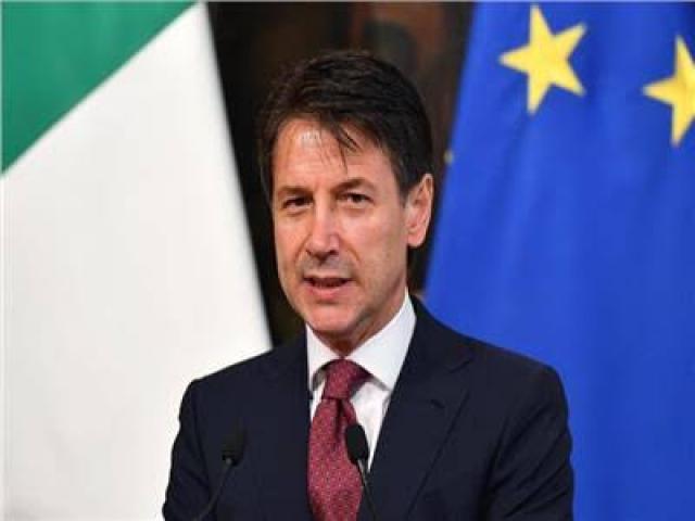 رئيس حكومة إيطاليا جوزيبى كونتى