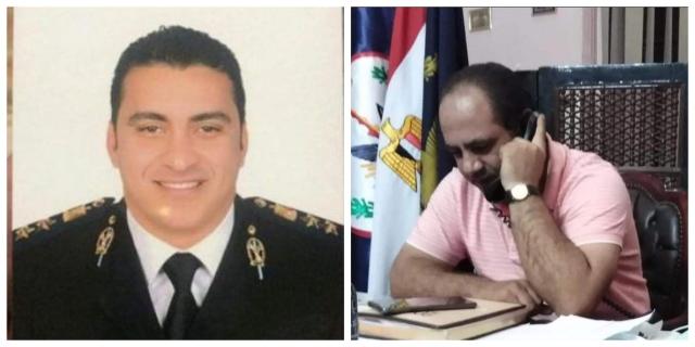 الرائد محمد عفت والعقيد عمرو عبد المنعم