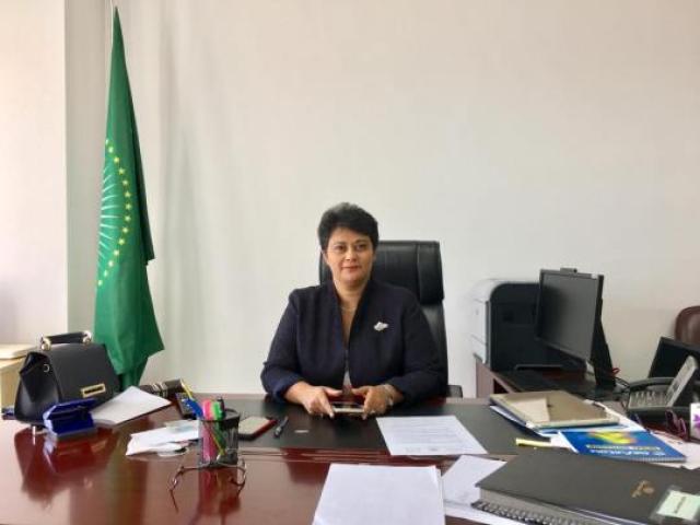 السفيرة د. نميرة نجم، المستشار القانوني للاتحاد الإفريقي