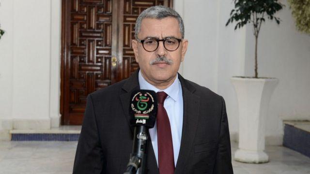  رئيس الوزراء الجزائري عبدالعزيز جراد