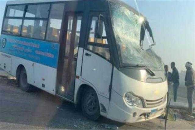 الصحة: إصابة 17 تلميذًا فى حادث مروري لأتوبيس مدرسة بمحافظة الجيزة