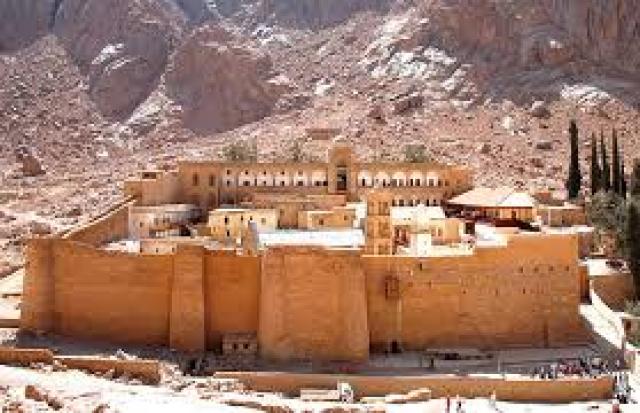 دير سانت كاترين بمحافظة جنوب سيناء