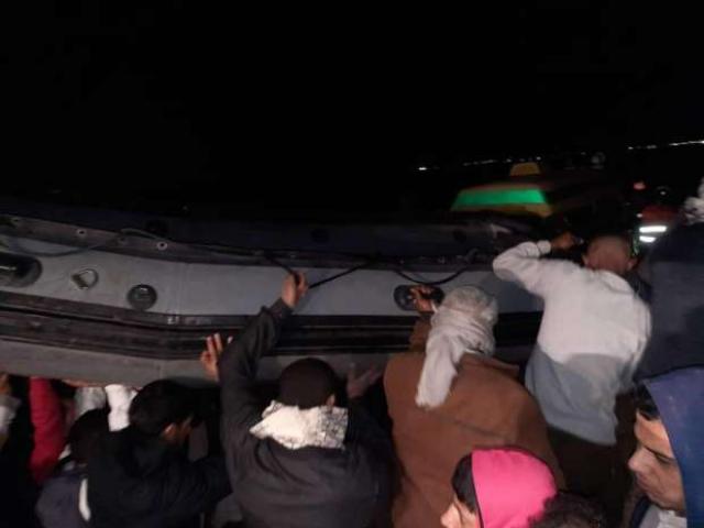 حادث غرق مركب بحيرة مريوط