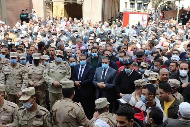 جنازة الشهيد البطل العقيد أركان حرب احمد عبد المحسن الدسوقى