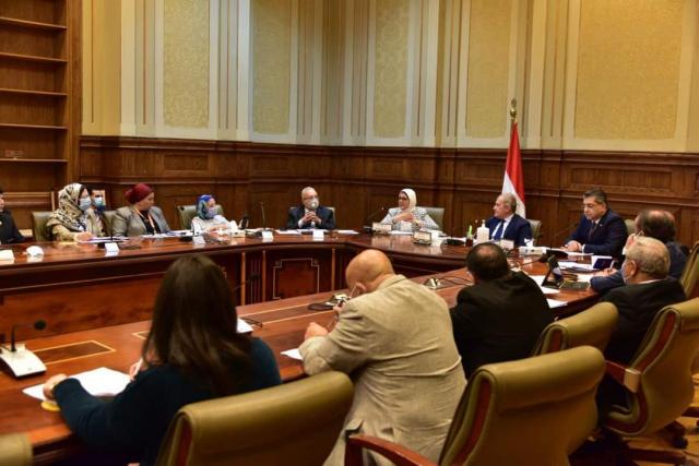 وزيرة الصحة بجلسة الشيوخ