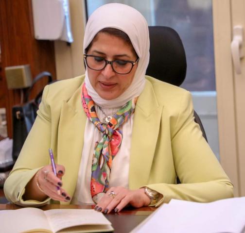 الدكتورة هالة زايد وزيرة الصحة