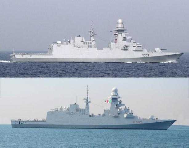 القوات البحرية المصرية والإيطالية تنفذان تدريبا عابرا بنطاق الأسطول الشمالى