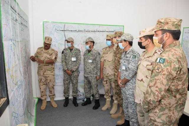 إنطلاق فعاليات التدريب المصرى الباكستانى (حماة السماء - 1) لقوات الدفاع الجوى