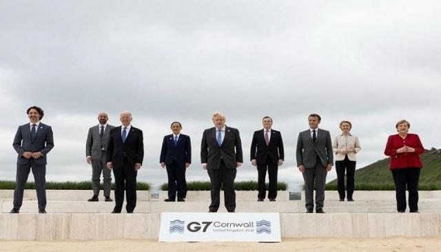 قمة مجموعة زعماء الدول السبع في كورنوال