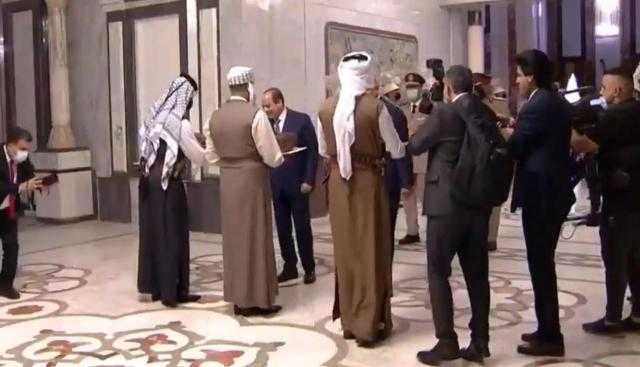الكاظمي يرحب بجلالة الملك والرئيس السيسي في أرض العروبة والسلام
