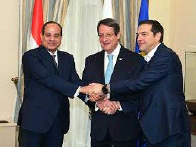 رئيس قبرص يؤكد تطابق موقف بلاده مع مصر واليونان بشأن القضايا المشتركة