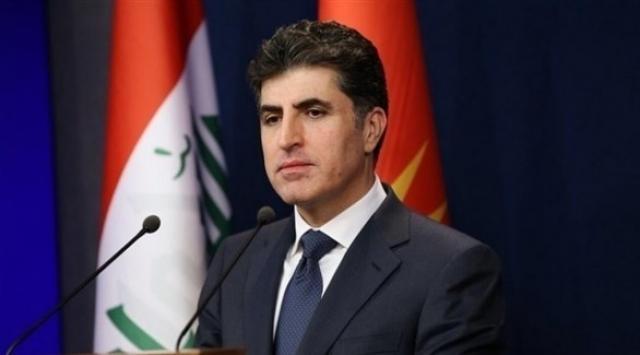  رئيس إقليم كردستان العراق نيجيرفان بارزاني