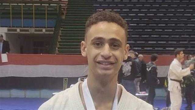 يوسف شريف ابن الدقهلية يحصل على المركز الثاني في بطولة الجمهورية للجودو