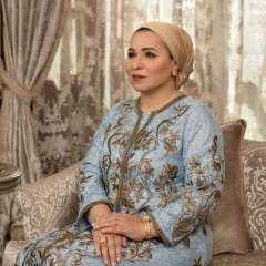 السيدة انتصار السيسي: أتمنى من الله أن يحمل العام الجديد لنا ولمصرنا... السيدة انتصار السيسي: أتمنى من الله أن يحمل العام الجديد لنا ولمصرنا الحبيبة أيامًا أكثر أملا وطمأنينة