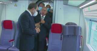 الرئيس السيسي يتفقد قطارات ”تالجو” الإسبانية