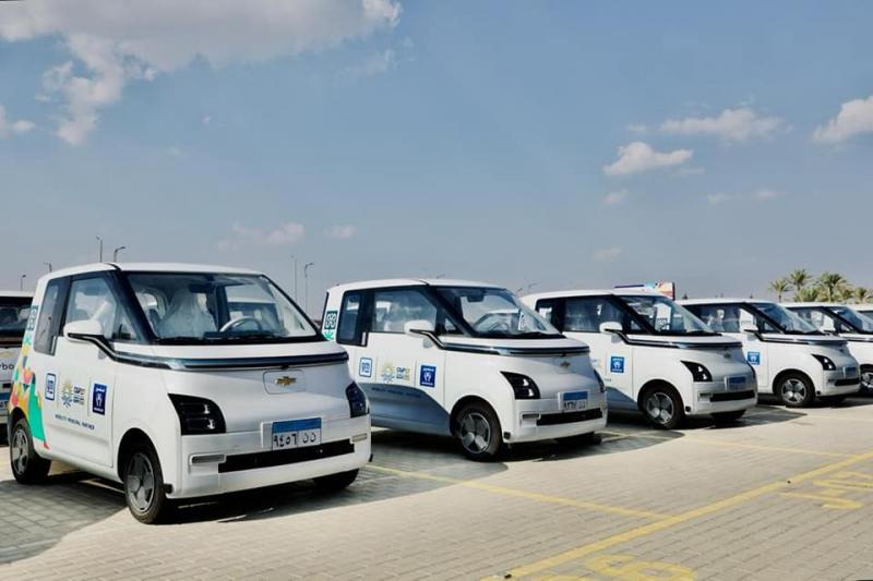  السيارات الكهربائية الخاصة بفاعليات مؤتمر المناخ COP27