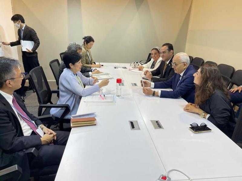 وزير التربية والتعليم يبحث مع عمدة طوكيو تعزيز التعاون التعليمي المشترك
