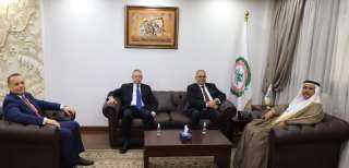 ”العسومي” يستقبل مساعد وزير الخارجية المصري