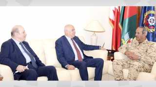 القائد العام لقوة دفاع البحرين يستقبل جبريل الرجوب