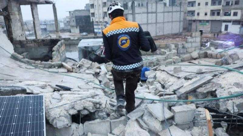 الدفاع المدنى السوري يعلن ارتفاع حصيلة ضحايا الزلزال إلى 2990 شخصا