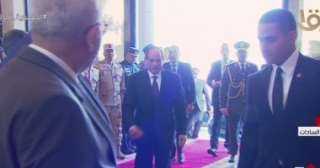 الرئيس السيسي يصل مدينة السادات لافتتاح المرحلة الثانية من مصنع سايلو فوودز