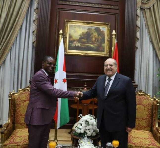 رئيس مجلس الشيوخ يستقبل نظيره  البوروندي