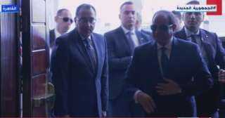 الرئيس السيسي يصل مقر افتتاح المؤتمر والمعرض الطبي الأفريقي