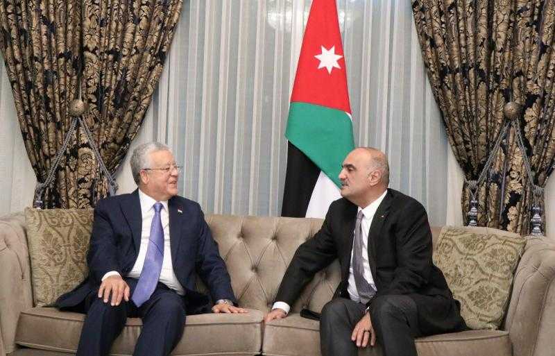 المستشار حنفي جبالي يلتقي  رئيس مجلس الوزراء الأردني