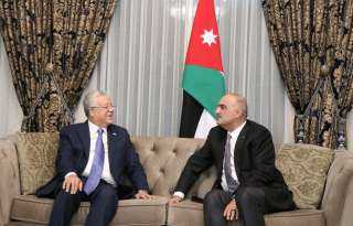 المستشار حنفي جبالي يلتقي  رئيس مجلس الوزراء الأردني