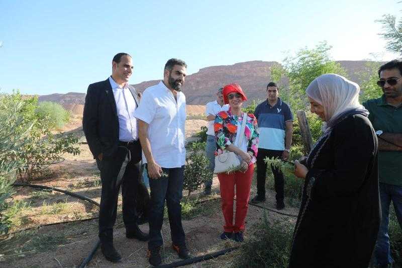 وزيرة البيئة تزور محميتى وادي رام والعقبة البحرية بمدينة العقبة لتفقد التجربة الأردنية في السياحة البيئية