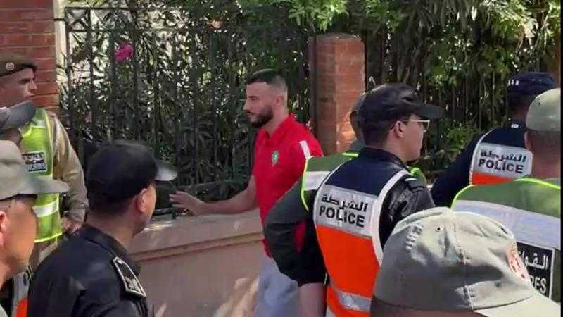 لاعبو منتخب المغرب يتبرعون بالدم لمصابى الزلزال| صور