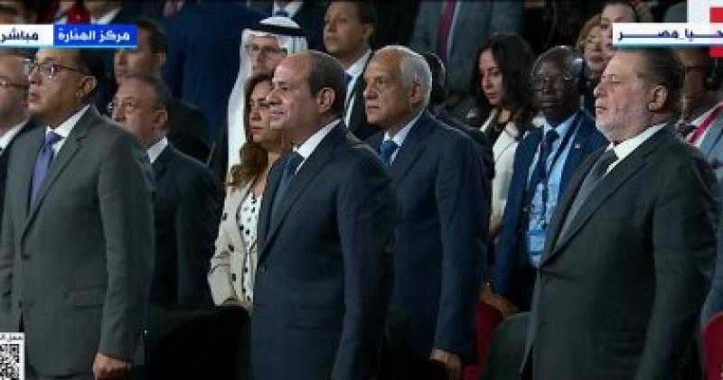 الرئيس السيسي يطلب الوقوف دقيقة حدادا على أرواح الضحايا المدنيين في غزة