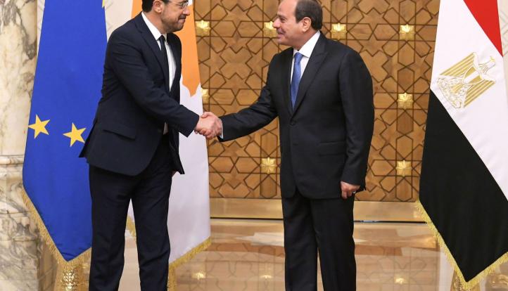 الرئيس السيسي يستقبل نظيره القبرصي في قصر الاتحادية