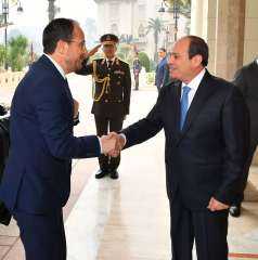الرئيس السيسي: الدفع بإنفاذ حل الدولتين السبيل لتحقيق السلام بالمنطقة
