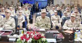 وزير الدفاع يشهد المرحلة الرئيسية لمشروع مراكز القيادة بالمنطقة الجنوبية| فيديو